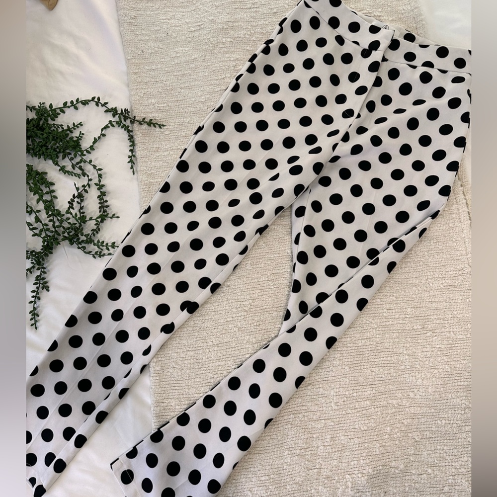Polka dot pants
